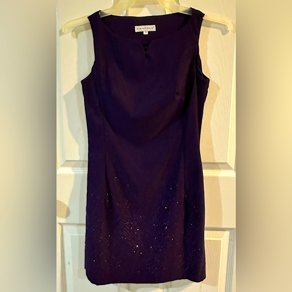 Dark Purple Rampage Dress Size 3